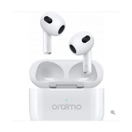Oraimo Wireless Buds 3 Earbuds Seamsless Connections (WHITE}