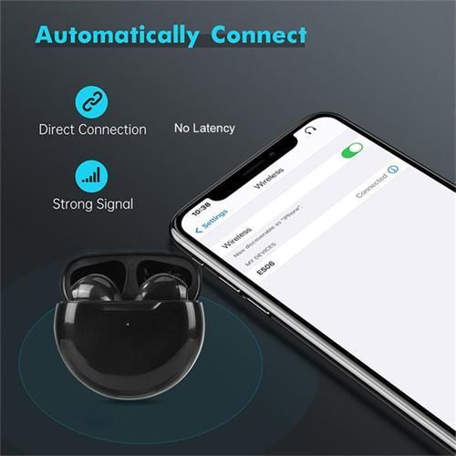 Pro6 Bluetooth 5.3 Wireless Headphones Sports Earbuds